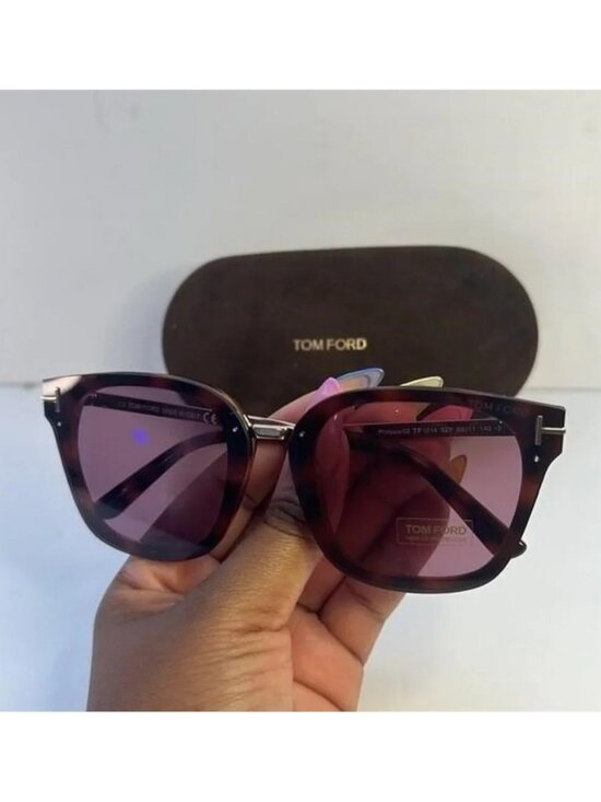 New Authentic TOM FORD TF1014 52Y Philippa 68MM Square Sunglasses